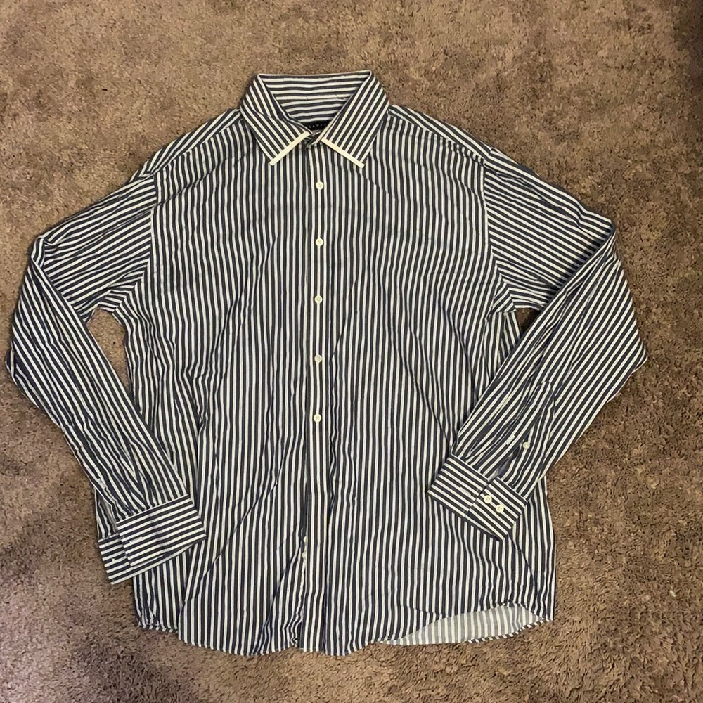 Sean John Long Sleeve Button Down Shirt